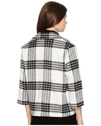 BB Dakota Jack By Henny Buffalo Plaid Wool Like Jacket Coat