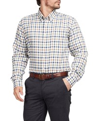 Barbour Coll Thermo Plaid Flannel Button Up Shirt