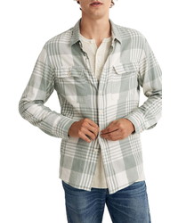 Madewell Dolefield Plaid Flannel Long Sleeve Work Shirt