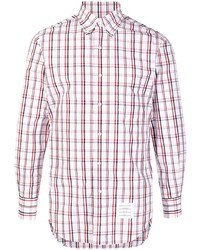 Thom Browne Check Pattern Cotton Shirt