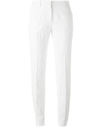White Plaid Pants