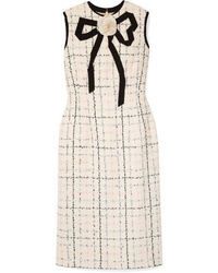 Gucci Med Checked Tweed Dress