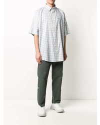 Drôle De Monsieur Checked Print Shirt