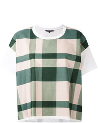Sofie D'hoore Checked Boxy T Shirt