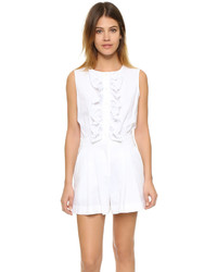 Boutique Moschino Ruffle Front Romper