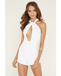 Forever 21 Cutout Front Romper