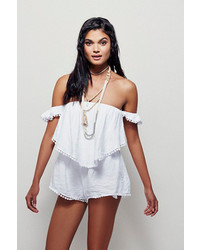 Free People Ruffle My Feathers Romper