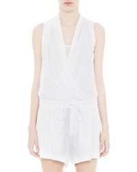 Helmut Lang Feather Jersey Romper