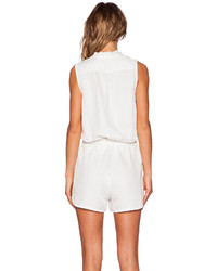 Shades of Grey by Micah Cohen Wrap Romper