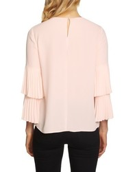 1 STATE 1state Pleated Sleeve Blouse