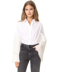 Clu Blouse With Pleated Sleeves