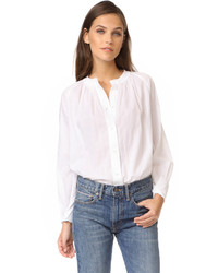 Vince Soft Pleated Blouse
