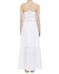 Barneys New York Sleeveless Maxi Dress White
