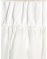 Etienne Deroeux White Node Maxi Skirt