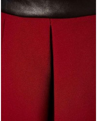 Asos Collection Premium Full Midi Skirt In Bonded Crepe