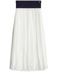 Victoria Victoria Beckham Pleated Midi Skirt
