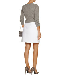 Raoul Sierra Pleated Cotton Blend Wrap Mini Skirt