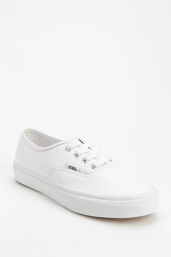 Vans Authentic White Leather Low Top 