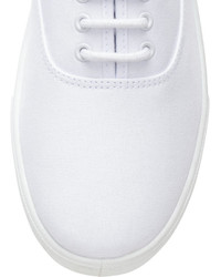 h&m white canvas shoes