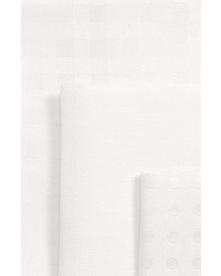 The Tie Bar Basic White 5 Pack Pocket Squares
