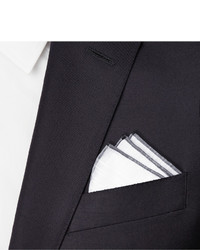 Tom Ford Linen And Cotton Blend Pocket Square