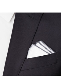 Linen And Cotton Blend Pocket Square by Tom Ford
