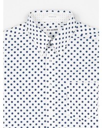 Ben Sherman The Original Polka Dot Long Sleeve Shirt