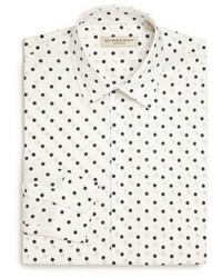 Burberry London Seaford Slim Fit Dot Dress Shirt