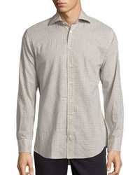 Luciano Barbera Long Sleeve Dotted Shirt