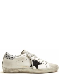 Golden Goose Deluxe Brand Super Star Low Top Leather Trainers
