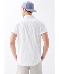 21men 21 Dotted Cotton Oxford Shirt