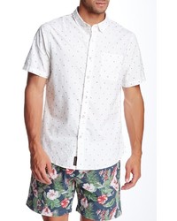 Jachs Doby Pop A Dot Short Sleeve Classic Fit Shirt