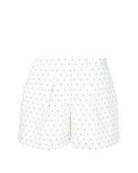 White Polka Dot Shorts