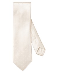 Eton Polka Dot Silk Tie In White At Nordstrom
