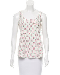 Boy By Band Of Outsiders Boy By Band Of Outsiders Polka Dot Sleeveless Top