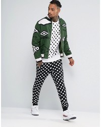 House of Holland X Umbro Sweatshirt With All Over Polka Dots