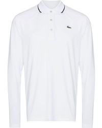 Lacoste Logo Embroidered Mock Neck T Shirt
