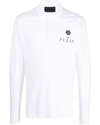 Philipp Plein Logo Print Short Sleeved Polo Shirt