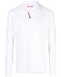 Orlebar Brown Long Sleeve Cotton Polo Shirt