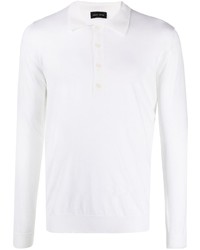 Roberto Collina Long Sleeve Merino Polo Shirt