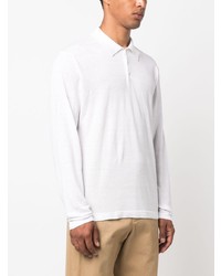 Paltò Long Sleeved Cotton Linen Polo Shirt