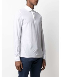 Kired Long Sleeved Cotton Polo Shirt