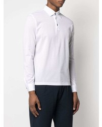 Xacus Long Sleeved Cotton Polo Shirt