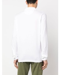 Fedeli Long Sleeved Cotton Polo Shirt
