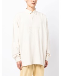 FEAR OF GOD ESSENTIALS Number Detail Cotton Polo Shirt