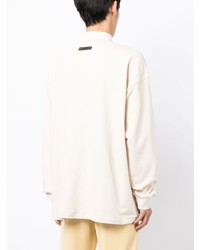 FEAR OF GOD ESSENTIALS Number Detail Cotton Polo Shirt