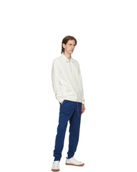 Ps By Paul Smith Off White Half Zip Sweater