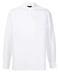 Emporio Armani Polo Collar Long Sleeve Shirt