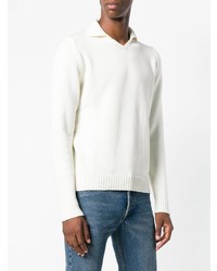 Zanone Polo Style Knitted Sweater