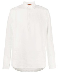 Barena Regular Fit Linen Polo Shirt
